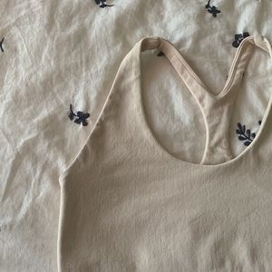 crop top/bra light sand color